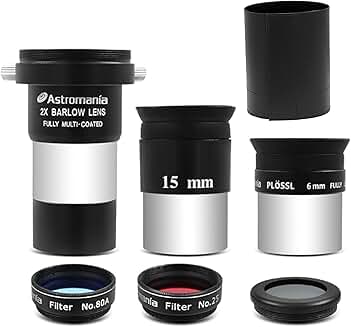Flexible Dew Shield for 148-167mm Telescopes Bundle with Accessory Kit