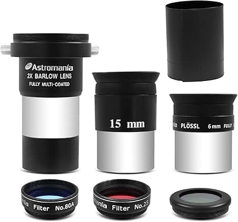 Flexible Dew Shield for 148-167mm Telescopes Bundle with Accessory Kit