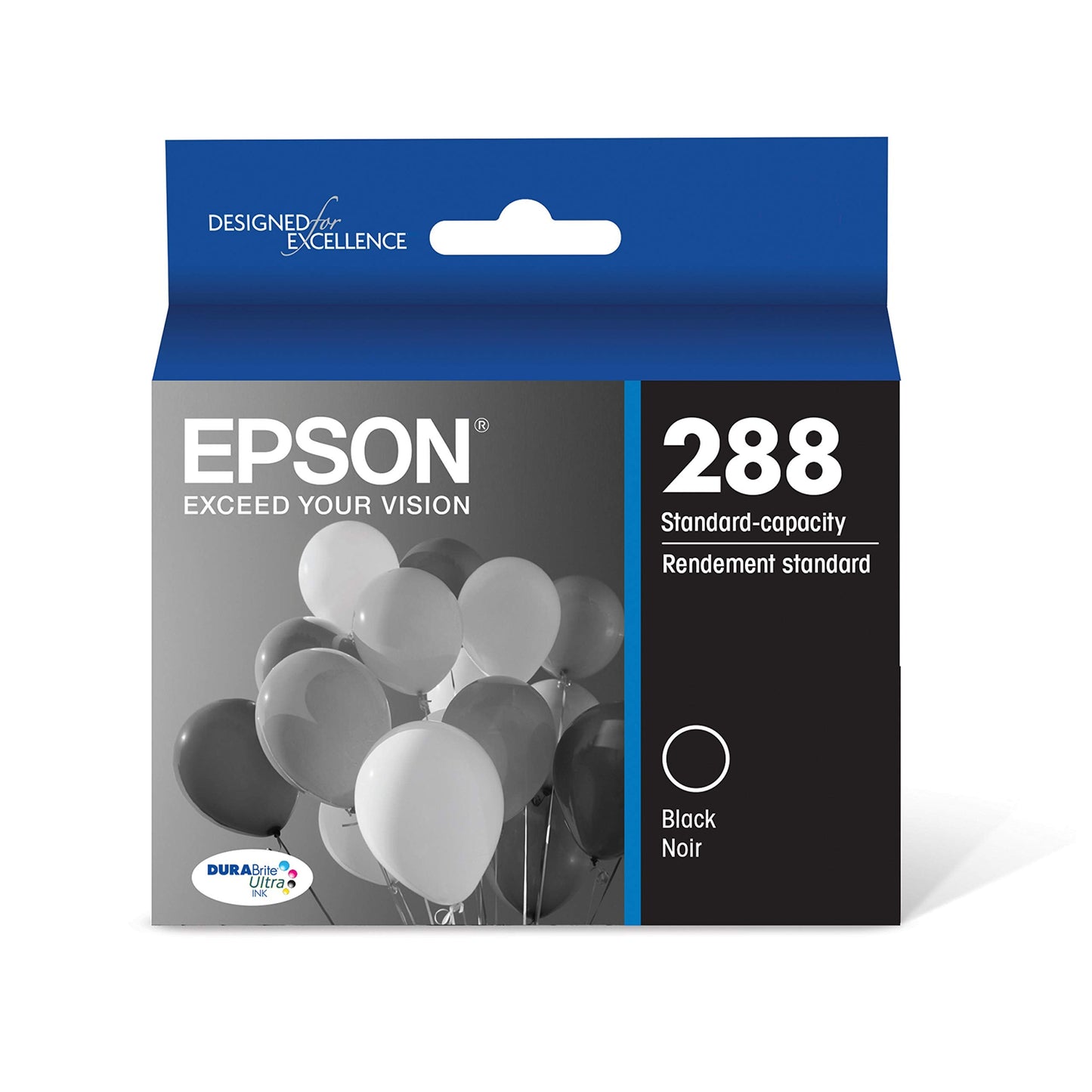 T288 DURABrite Ultra Ink Standard Capacity Black Cartridge (T288120-S) for select Expression Printers