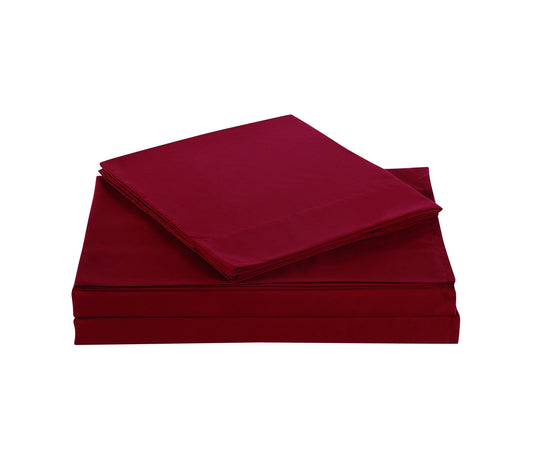 Sheet Set, Full, Red