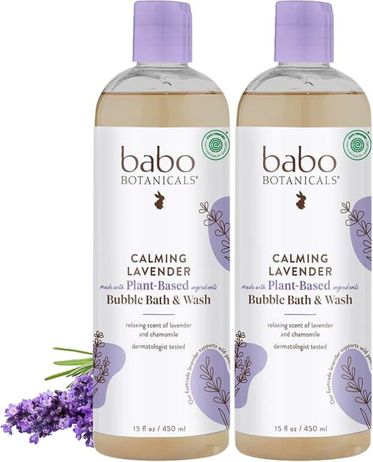 Lavender Bubble Bath and Wash for All Ages
