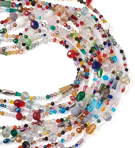 Colorful Glass Spacer Beads for Jewelry Making