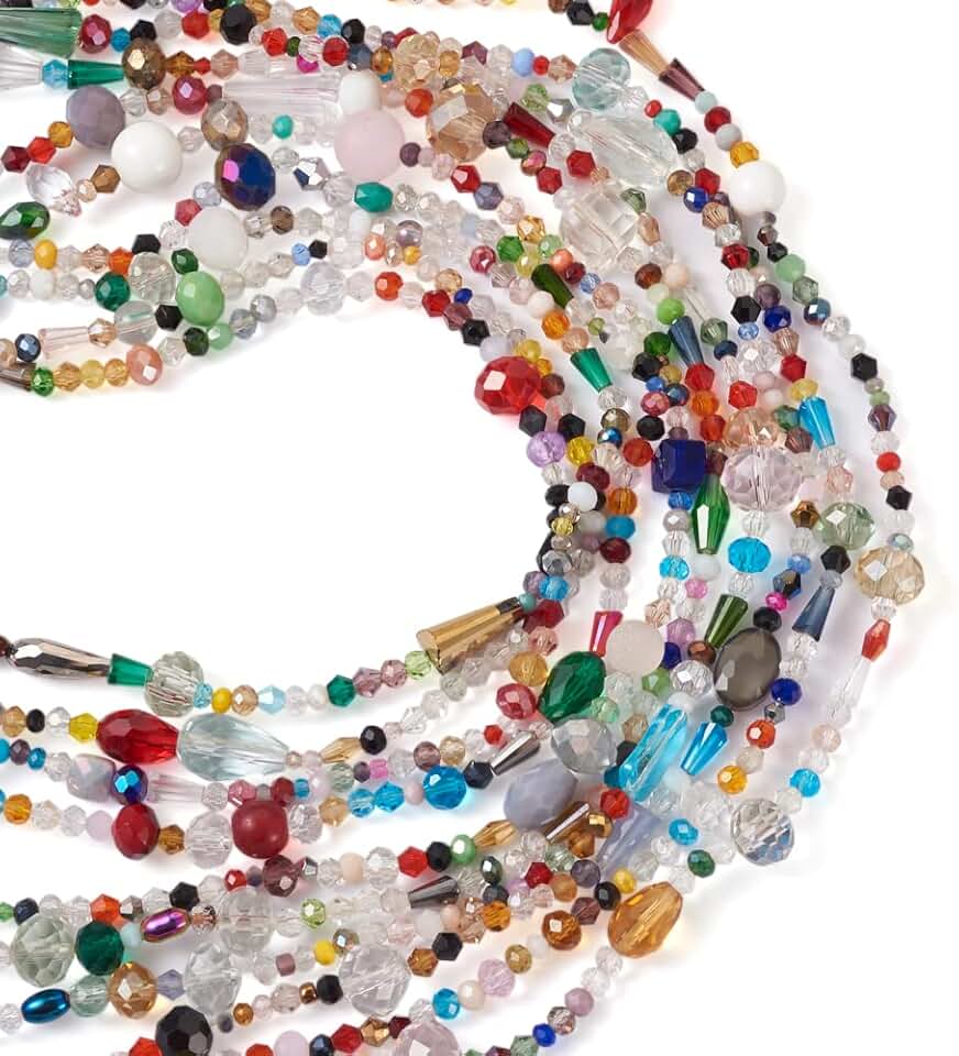 Colorful Glass Spacer Beads for Jewelry Making