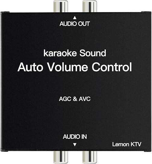Auto Volume Control Device for Karaoke and Media Players