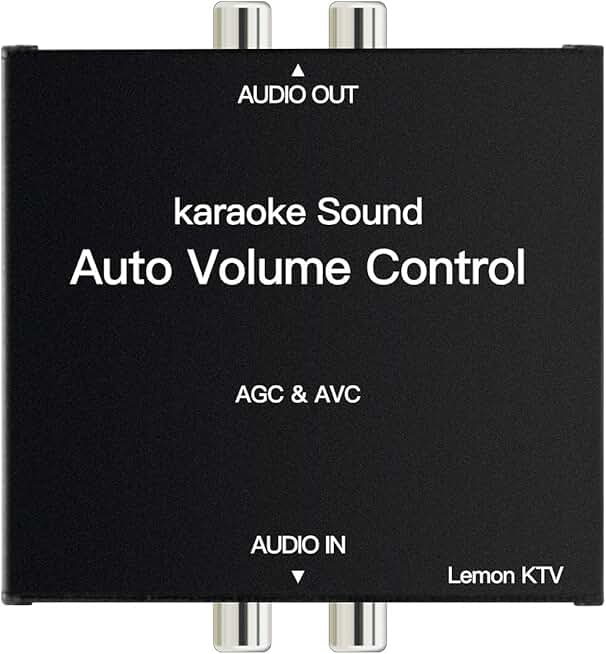 Auto Volume Control Device for Karaoke and Media Players