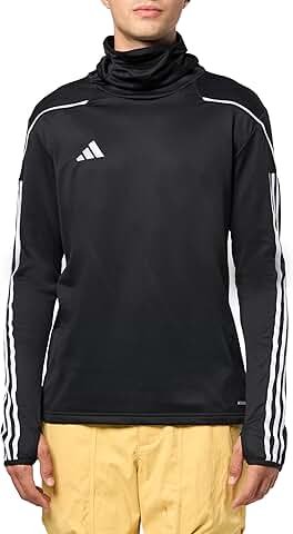 Men's Black Tiro 23 League Warm Top, Medium