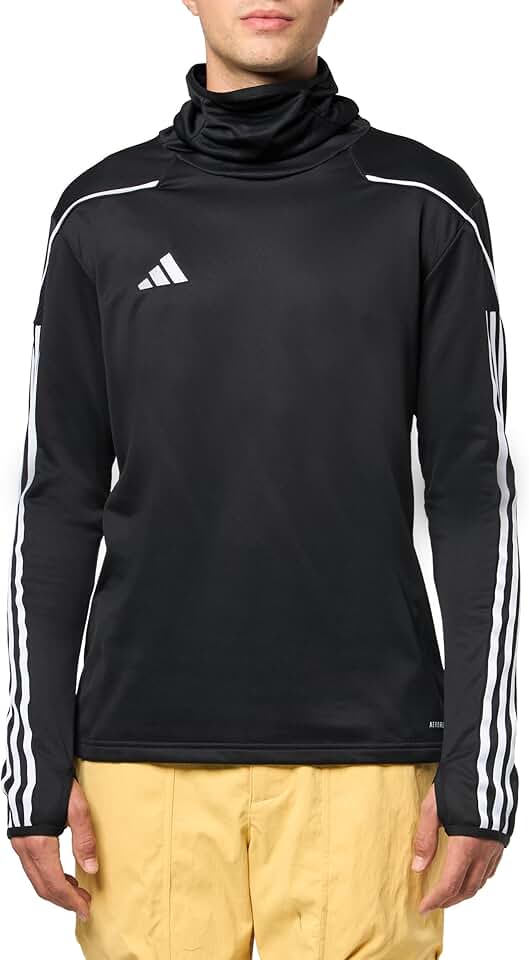 Men's Black Tiro 23 League Warm Top, Medium