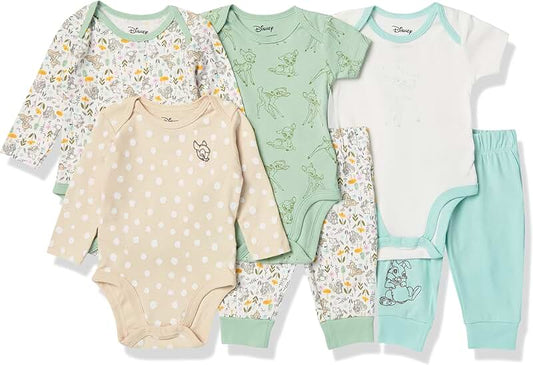 Unisex Baby 6-Piece Outfit Set