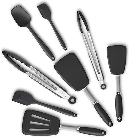 High Heat Resistant Silicone Cooking Utensils Set