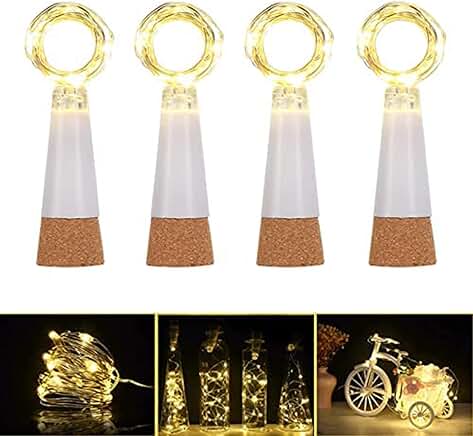 Rechargeable USB Bottle Cork Fairy Lights for Parties and Holidays