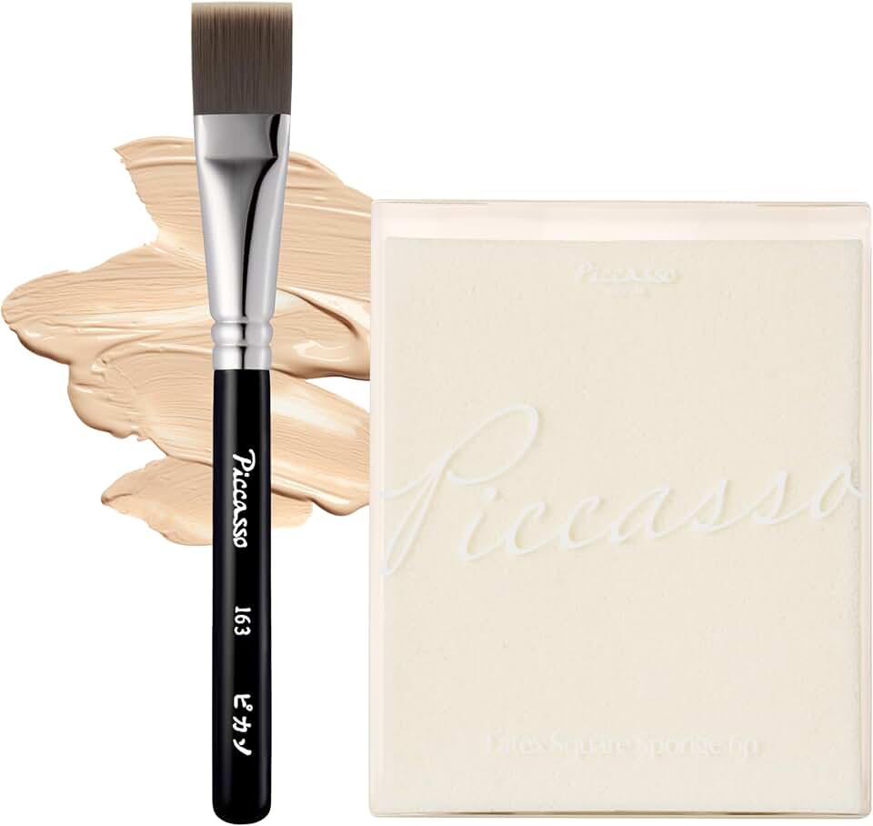Flawless Foundation Brush and Makeup Sponges Set