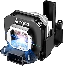 Replacement projector lamp with housing for PT-AX200U and AX100U