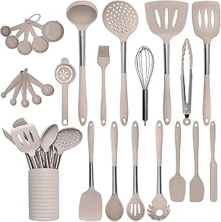 26-Piece Heat-Resistant Silicone Kitchen Utensil Set