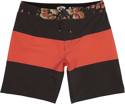 Men's 4-Way Stretch Boardshort, 19-Inch Outseam