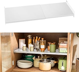 Adjustable Closet and Cabinet Shelves, 2 Pack