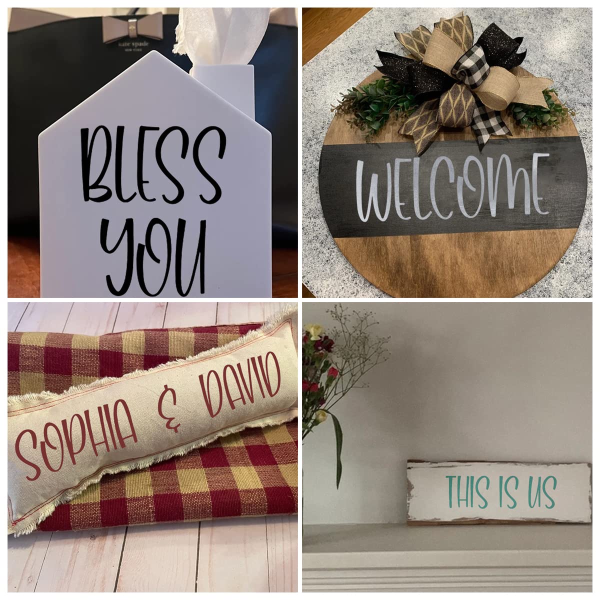 11 Inch Alphabet Letter and Number Templates 42 Pack