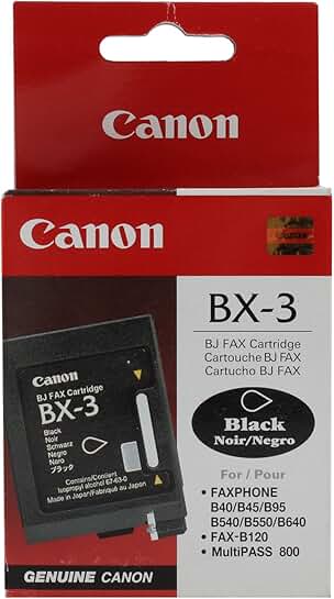 Bubble Jet Fax Cartridge