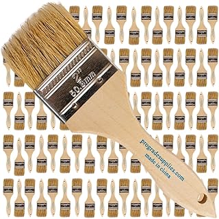 96-Pack 2-Inch Chip Paint Brushes for Various Uses