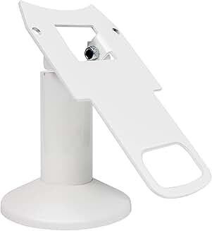 Swivel and Tilt Clover Mini Terminal Stand in White