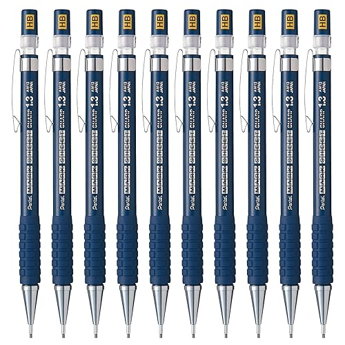 Set of 10 HB Sharp Pens