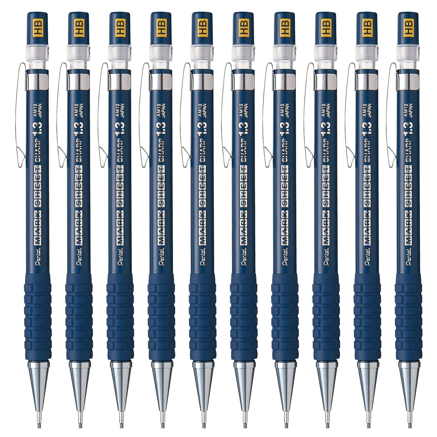 Set of 10 HB Sharp Pens