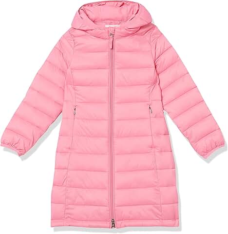 Girls' and Toddlers' Lightweight Hooded Puffer Jacket