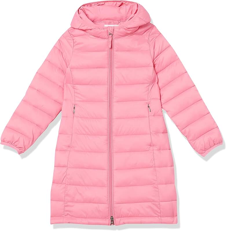 Girls' and Toddlers' Lightweight Hooded Puffer Jacket