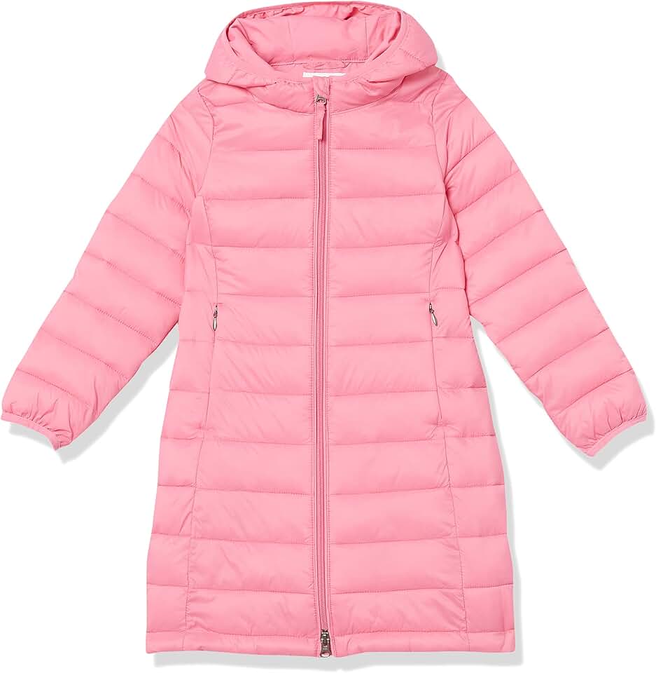 Girls' and Toddlers' Lightweight Hooded Puffer Jacket