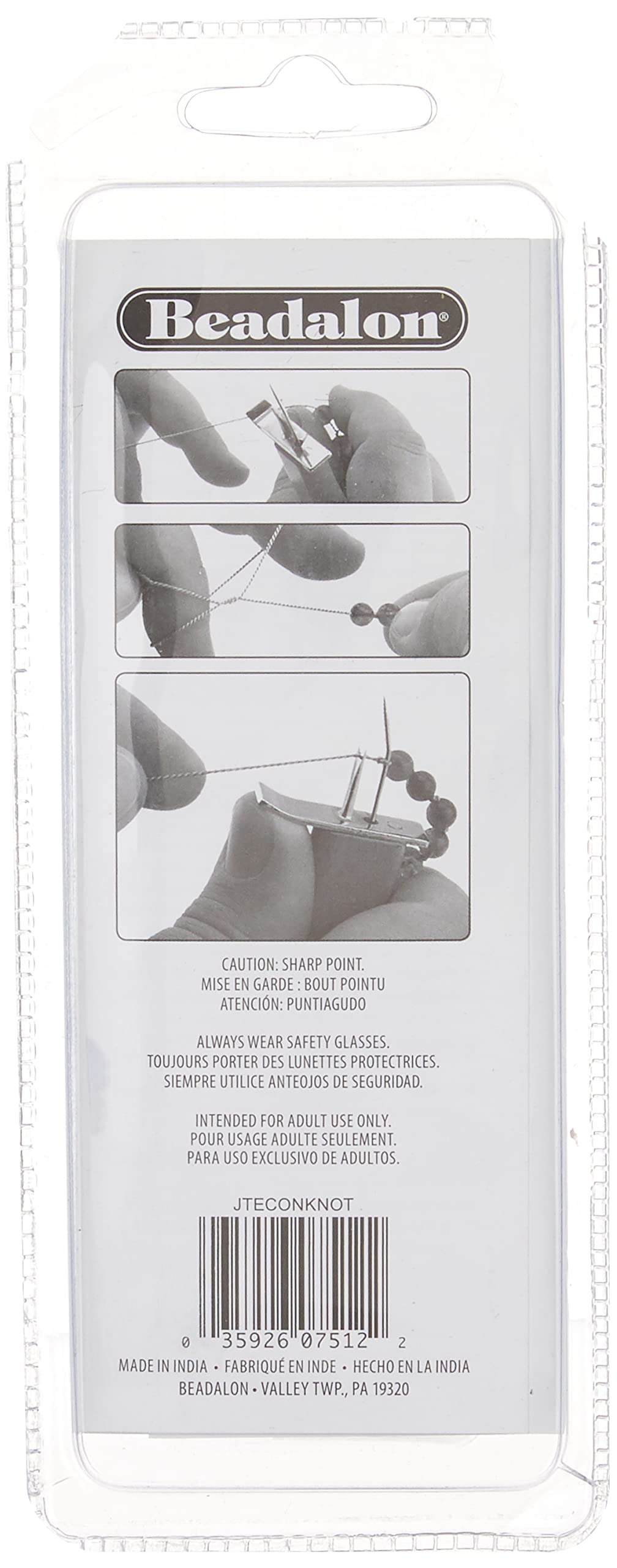 Knotting Tool for Tight, Professional Stringing