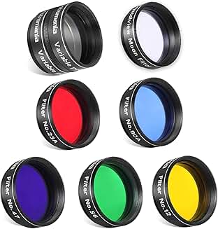 Moon Filter and 6-Piece Eyepiece Filter Set