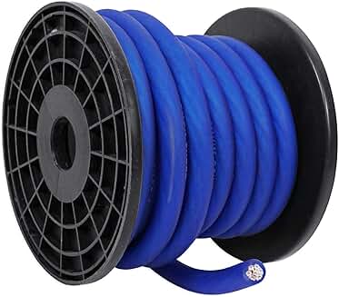 20ft 0 Gauge Car Amp Power and Ground Wire