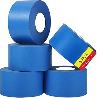 Blue Painter's Tape, 5 Rolls, 2-Inch Wide, 275 Yards