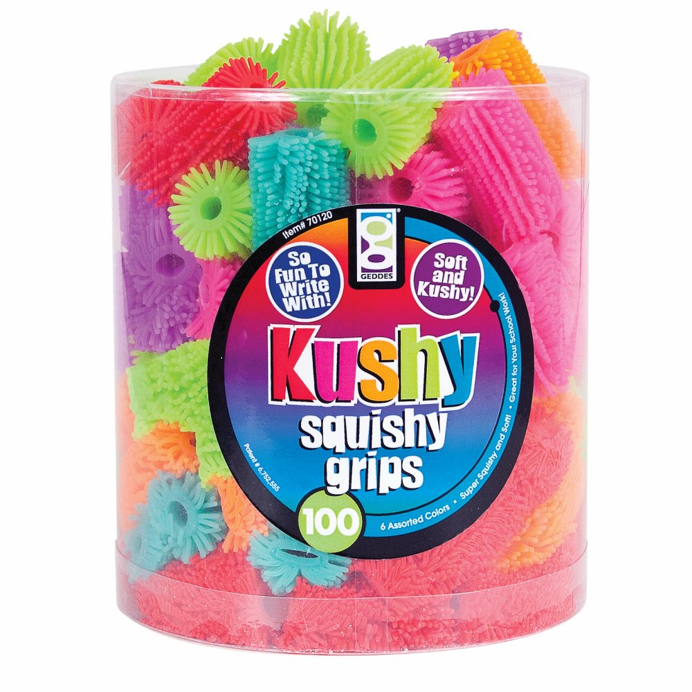 Pack of 100 Kushy Squishy Grips