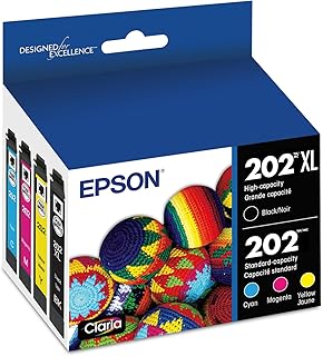 High Capacity Black and Color Ink Cartridge Pack