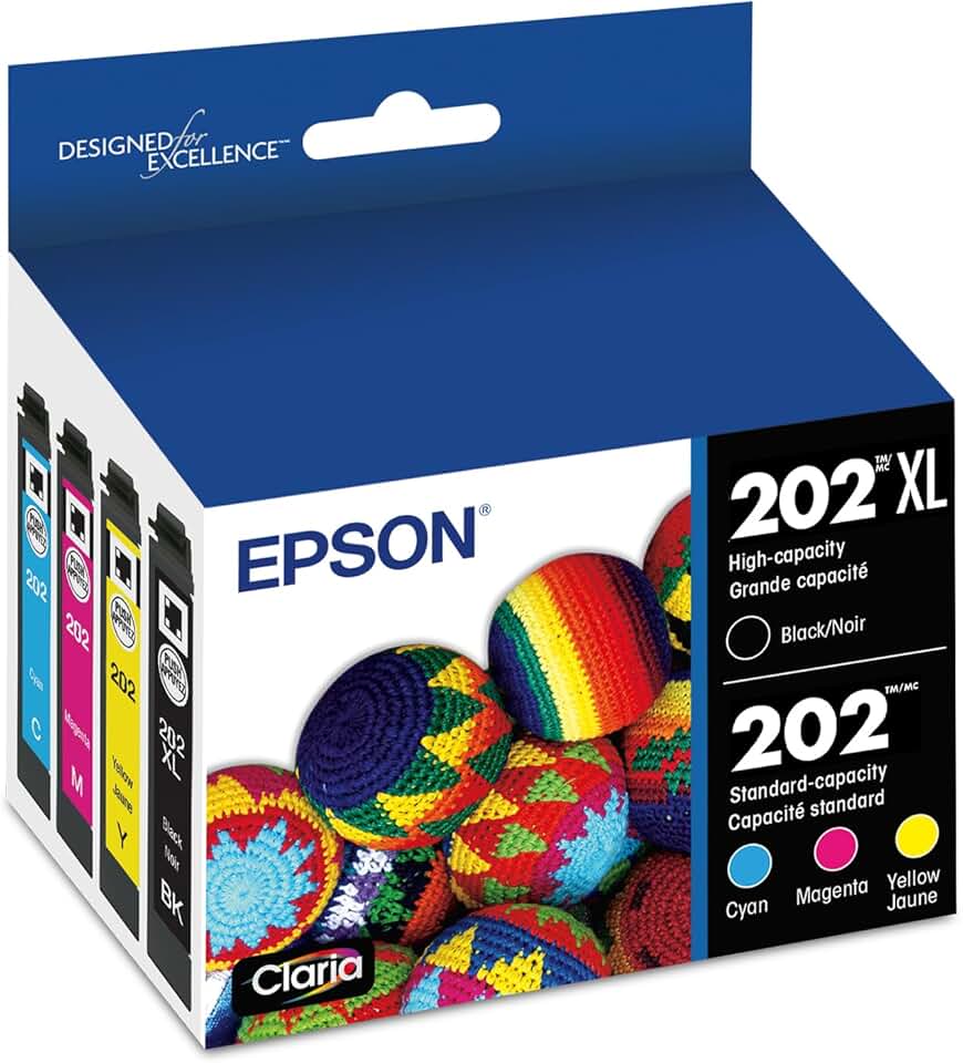 High Capacity Black and Color Ink Cartridge Pack