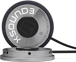 Premium Motorcycle Helmet Speakers with Earbud Ports