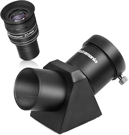 20mm Wide Angle Telescope Eyepiece with 45-Degree Diagonal