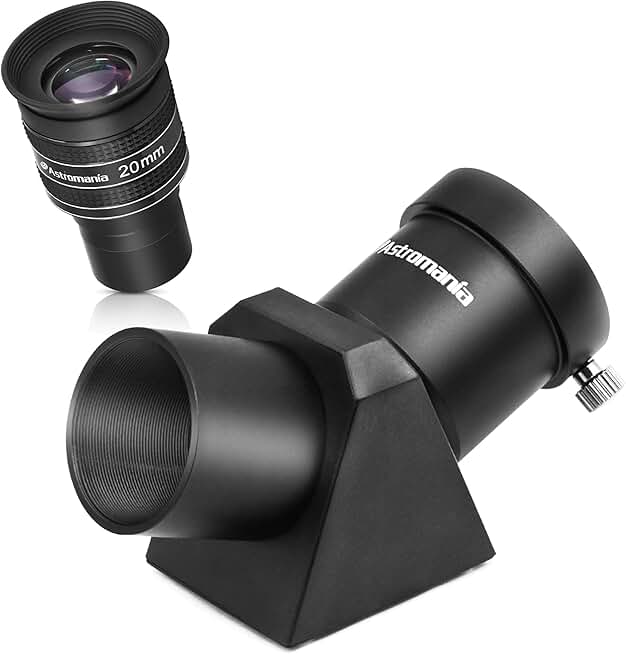 20mm Wide Angle Telescope Eyepiece with 45-Degree Diagonal