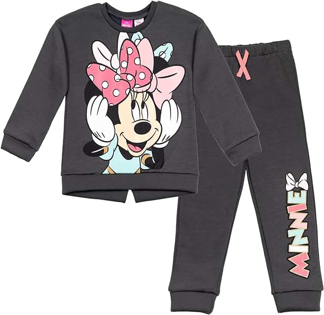 Minnie Mouse Fleece Sweatshirt and Pants Set for Kids