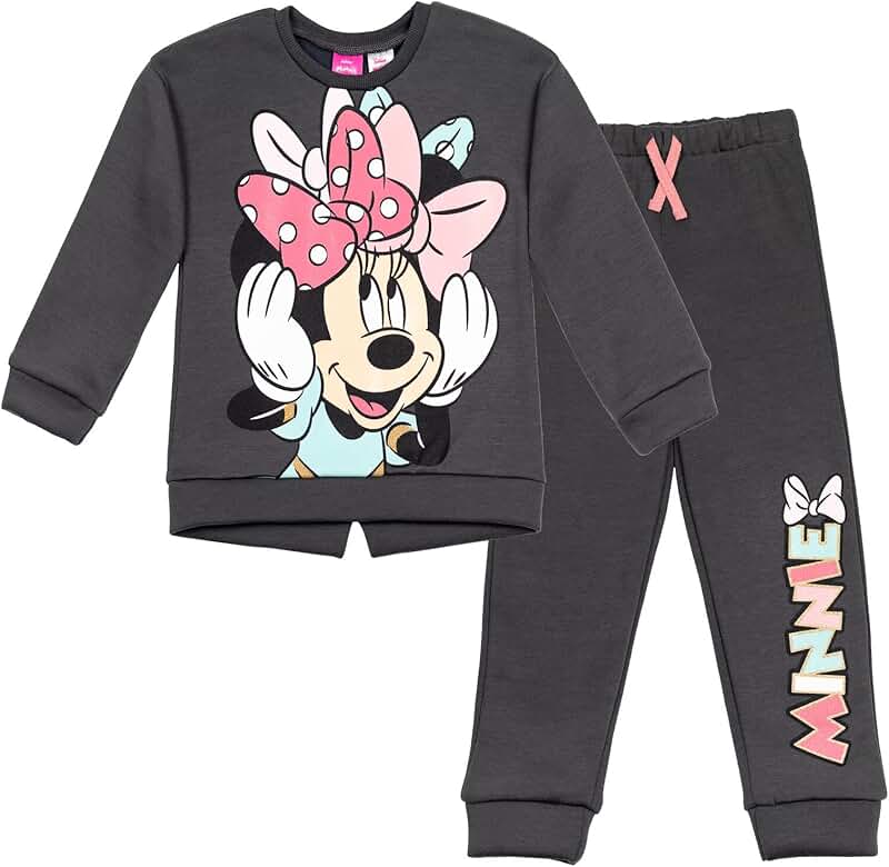Minnie Mouse Fleece Sweatshirt and Pants Set for Kids