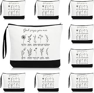 Religious Cosmetic Bags for Women, 20 Pack