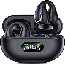Wireless Bone Conduction Earbuds with Microphones