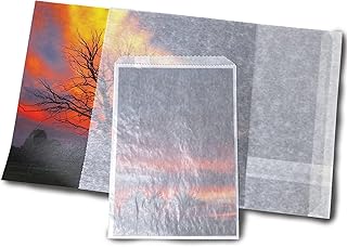 8x10 Inch Glassine Envelopes for Photos and Storage (100 Pack)