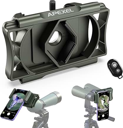360° Phone Telescope Adapter with Remote