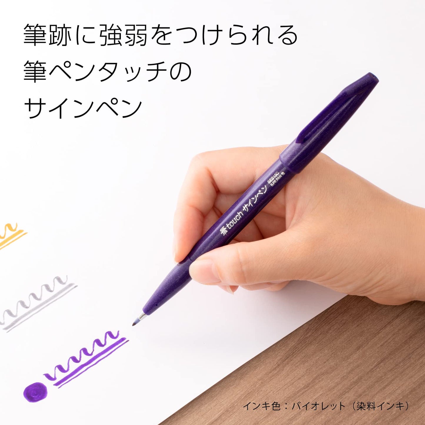Violet Ink Arts Brush Sign Pen Pack of 10