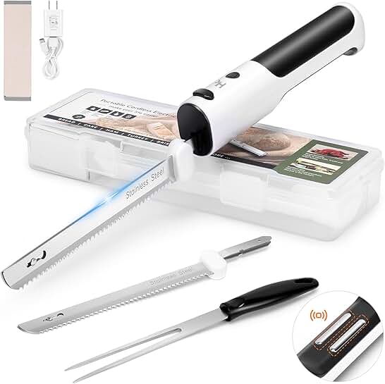 Cordless Electric Knife for Carving and Crafting