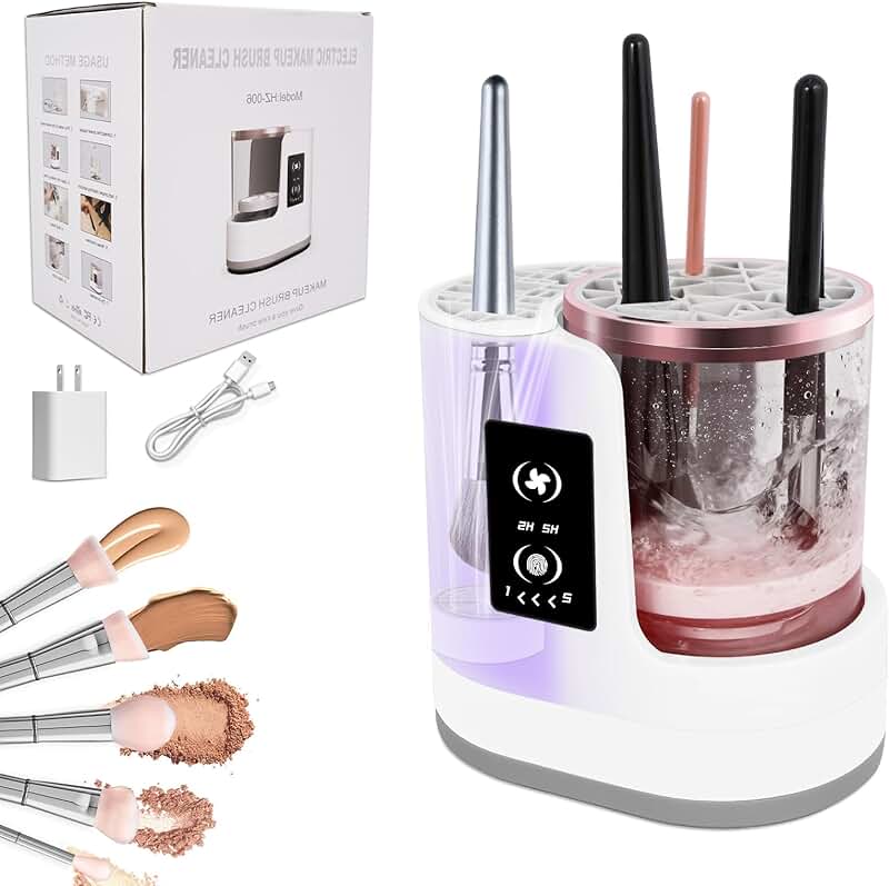 Electric 2-in-1 Makeup Brush Cleaner and Dryer