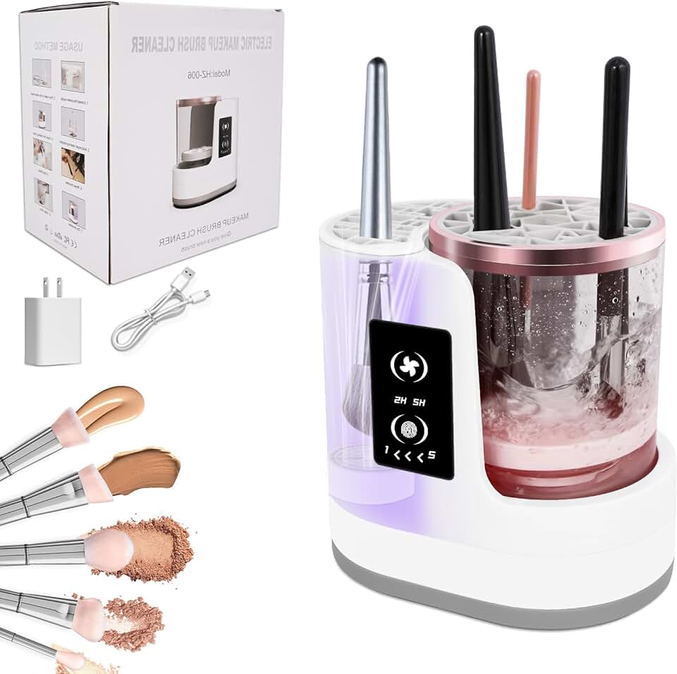 Electric 2-in-1 Makeup Brush Cleaner and Dryer