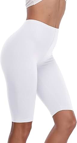 Smooth Slip Yoga and Bike Shorts for Comfort