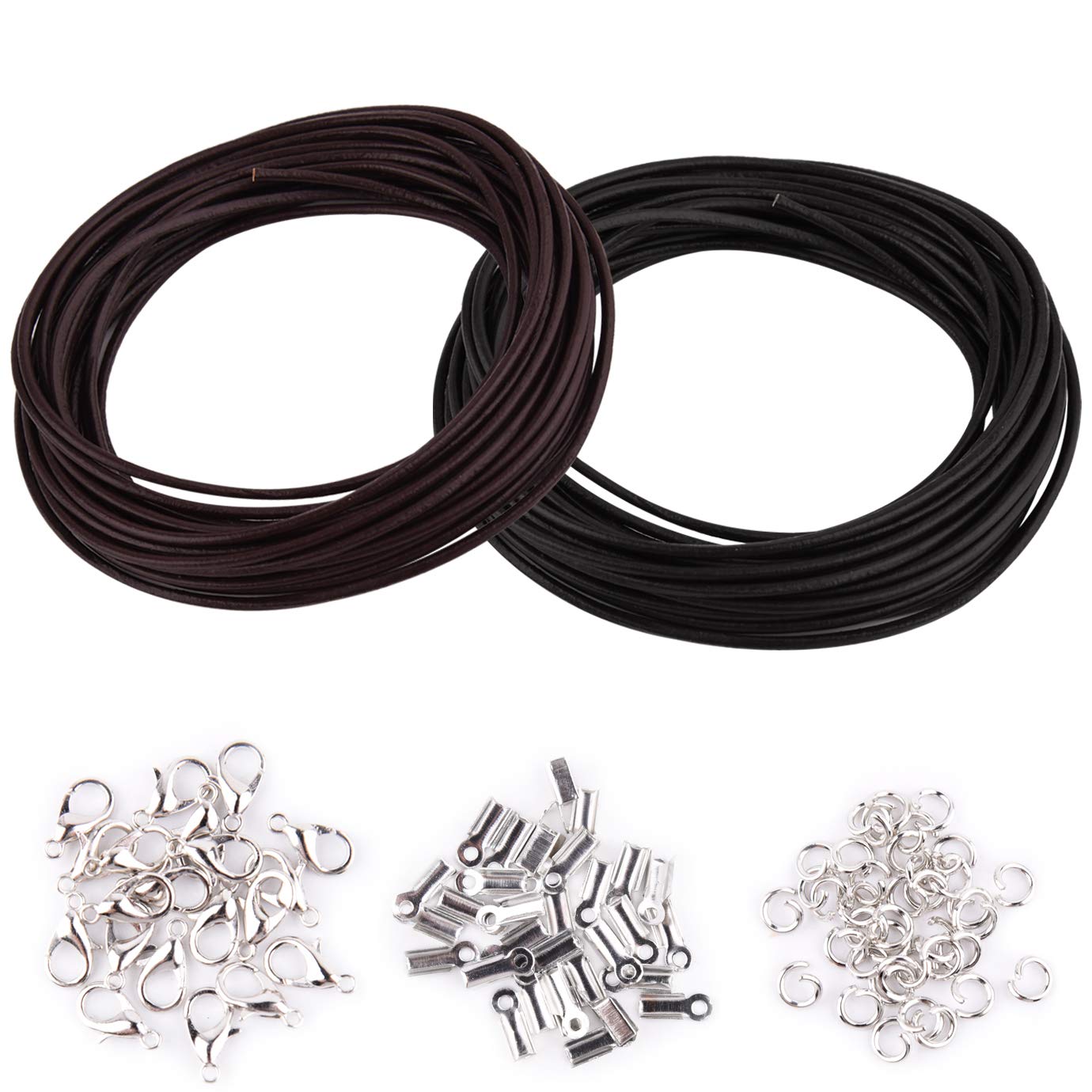 Genuine Leather Cord for Jewelry Making and Crafts